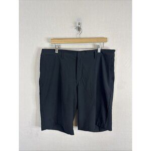 Nike Golf Dri-Fit Shorts Mens 36 Black Performance Stretch Standard Fit